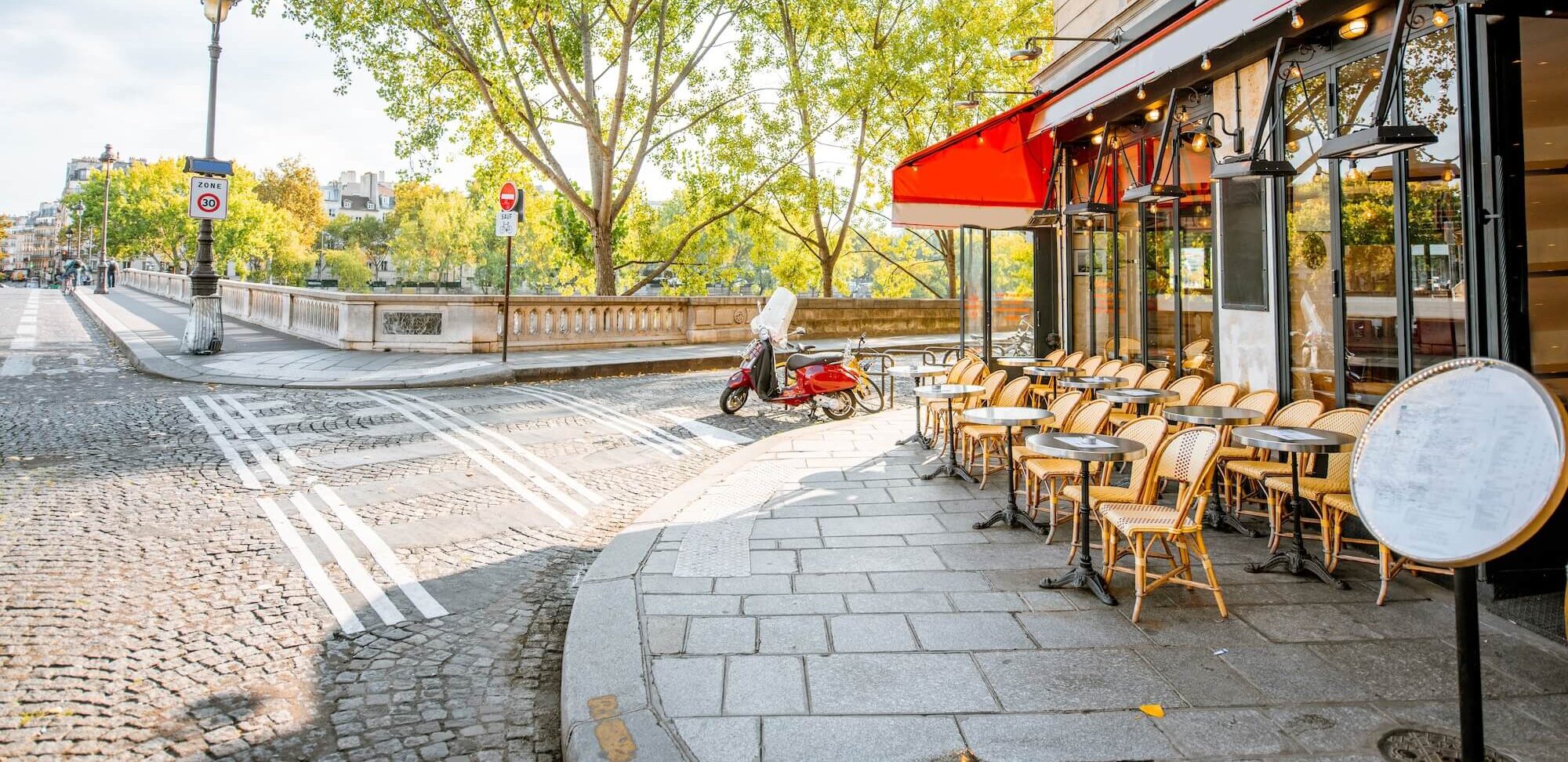 Französische Küche: Ein Pariser Restaurant